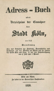 Adressbuch