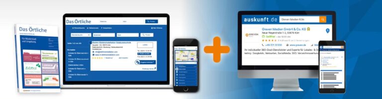 Das Örtliche & auskunft.de - Reichweite und Neukunden für Ihr Unternehmen