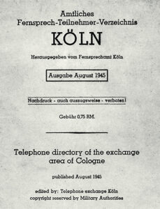 Fernsprechblat 500x500